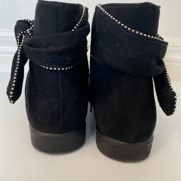 Black ankle booties girls - Picture 4 of 9